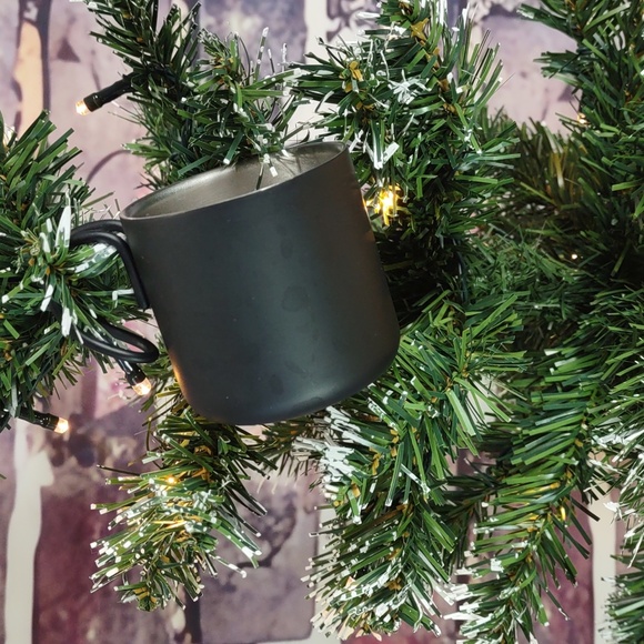 Starbucks 2017 Matte Black Espresso Cup Ornament - Picture 2 of 6